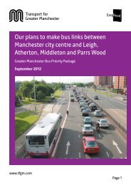 Easy read version - Transport for Greater Manchester