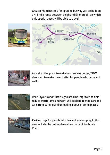 Easy read version - Transport for Greater Manchester