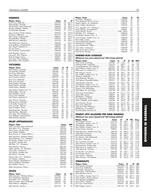 OFFICIAL 2007 NCAA BASEBALL RECORDS BOOK