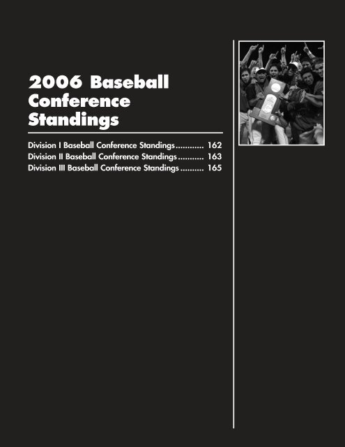 OFFICIAL 2007 NCAA BASEBALL RECORDS BOOK