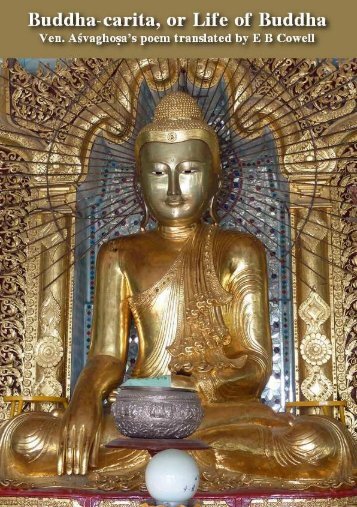 Buddhacarita by Ven Asvaghosa - buddhanet-de-index