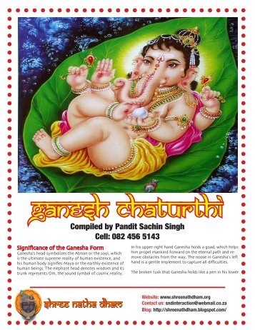 Ganesh Chaturti - Shree Nath Dham