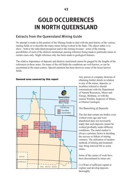 Historical Gold Maps of the New South Wales Goldfields