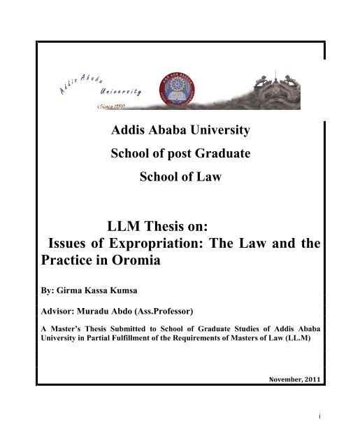 addis ababa university research papers