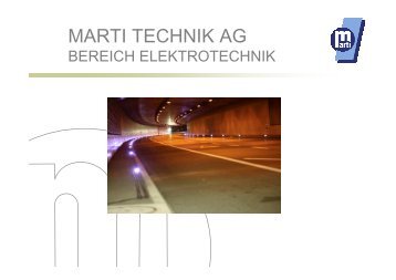 MARTI TECHNIK AG - Marti Holding AG