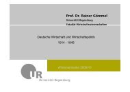 Deutsche Wirtschaft und Wirtschaftspolitik 1914-1945