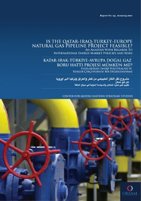 is the qatar-iraq-turkey-europe natural gas pipeline project ... - orsam