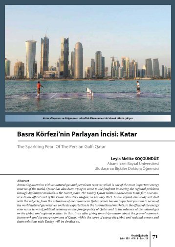 Basra Körfezi'nin Parlayan İncisi: Katar - orsam