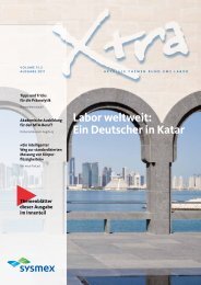 Labor weltweit: ein Deutscher in Katar - Sysmex Deutschland GmbH