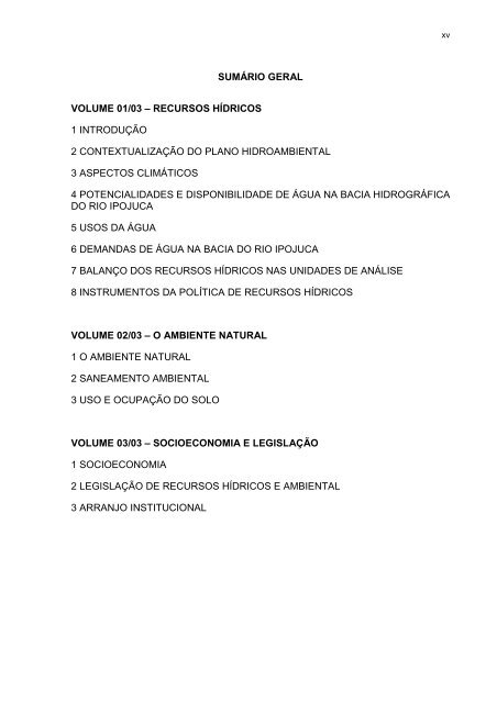 TOMO I - VOL. 1 - Diagnóstico - Governo do Estado de Pernambuco