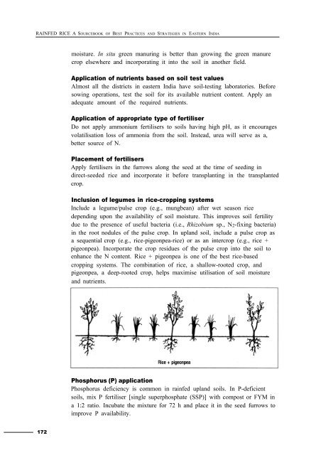 Rainfed rice - IRRI books - International Rice Research Institute