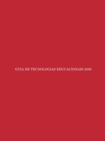 Guia de Tecnologias Educacionais 2009 - Ministério da Educação