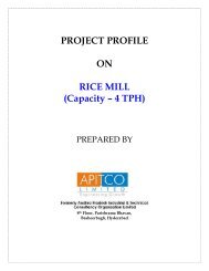 PROJECT PROFILE ON RICE MILL (Capacity – 4 TPH