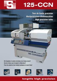 Télécharger (PDF) 125-CCN 0i-TC R-T D1 - Schaublin Machines SA