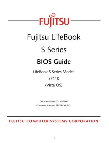 Gilia VISTA BIOS.fm - Fujitsu