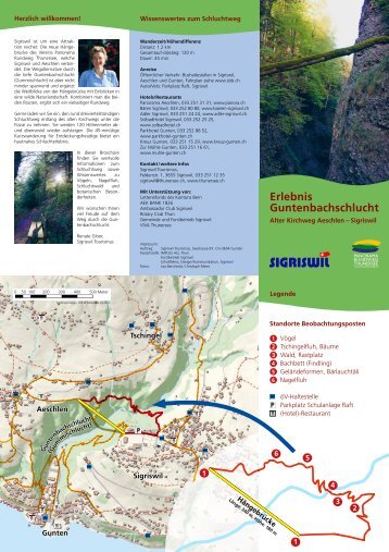 Erlebnis Guntenbachschlucht - Solbadhotel Sigriswil