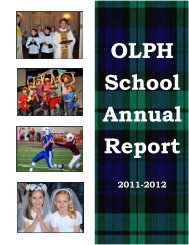 2011-2012 Annual Report - Our Lady of Perpetual Help School