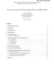 ISO/IEC JTC1/SC2/WG2 N3607 - DKUUG standardizing