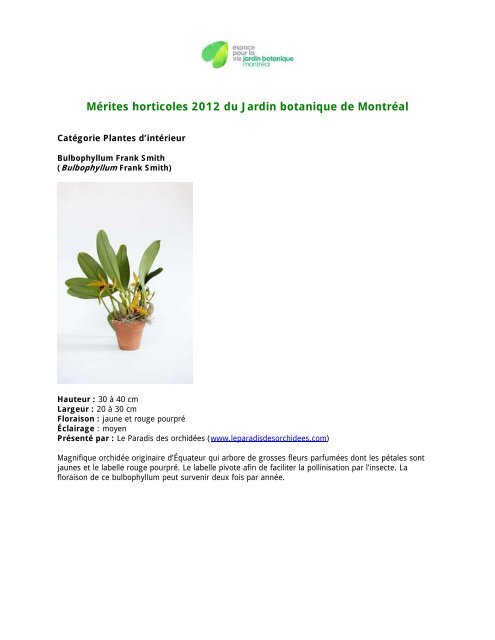 Le Paradis Du Jardin
