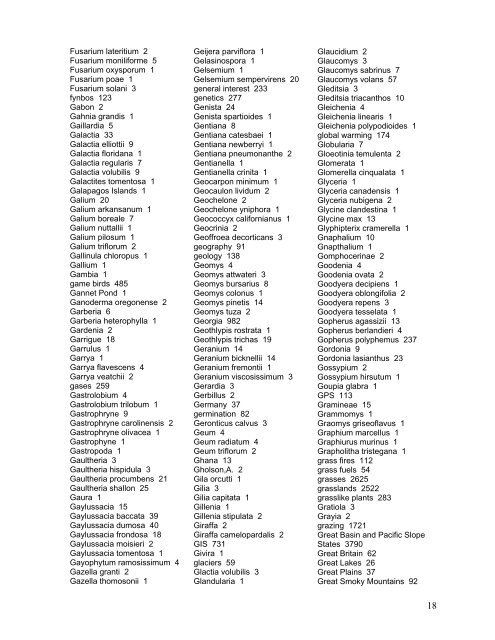 TTRS FIRE DATABASE - IRD