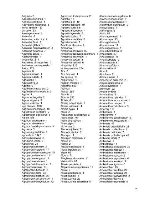 TTRS FIRE DATABASE - IRD