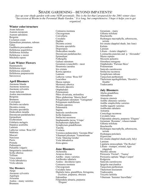 2007-2008 Natureworks Catalog