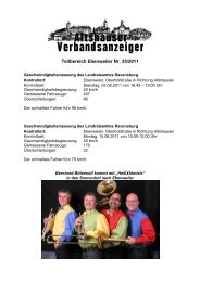 Verbandsanzeiger Teilbereich Ebenweiler Nr. 35-2011