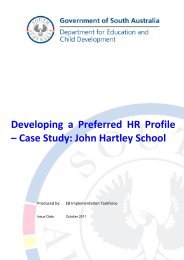 Case Study – John Hartley School - Department of Education and ...