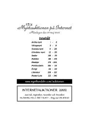 IT-auktion 15 - Mynthandeln.com