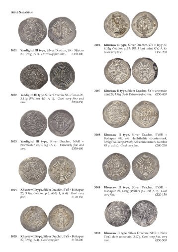 Islamic Coin Auction 22 - Part 1