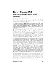 Harvey Shapiro, M.D. - California Society of Anesthesiologists