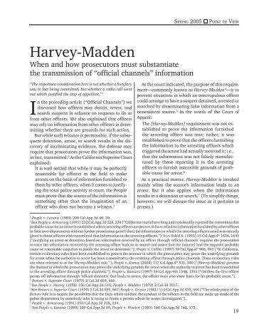 Harvey-Madden - Alameda County District Attorney's Office