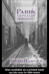 harvey paris capital of modernity.pdf - Course Materials Repository