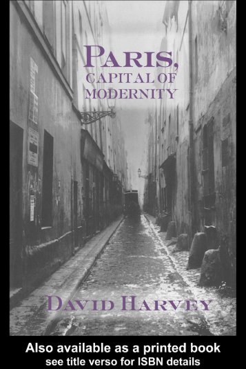 harvey paris capital of modernity.pdf - Course Materials Repository