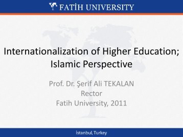 Professor Dr Serif Ali Tekalan, Turkey