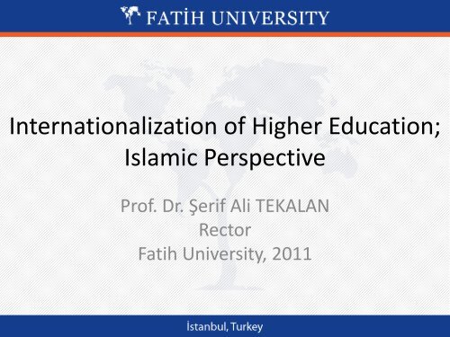 Professor Dr Serif Ali Tekalan, Turkey