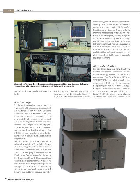 L-Acoustics Kiva Line-Array - R+R Sonicdesign AG