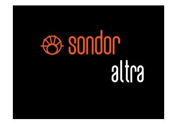 ALTRA Telecine presentation - Sondor