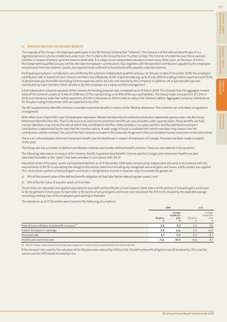 Annual Report and Accounts 2009 - BG Group