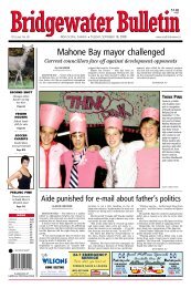 Mahone Bay mayor challenged - SouthshoreNow.ca