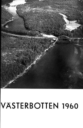 VÄSTERBOTTEN 1960
