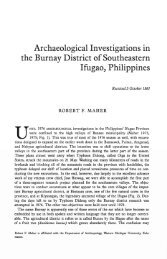 Archaeological Investigations in the Burnay District ... - ScholarSpace