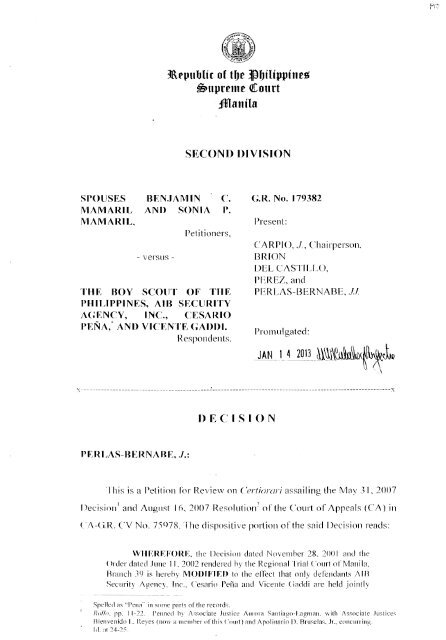 G.R. No. 179382. January 14, 2013 - Supreme Court of the Philippines