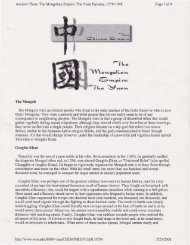 The Mongols Documents and Worksheets - Filebox