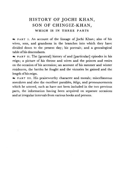 The Successors of Genghis Khan - Robert Bedrosian's Armenian ...