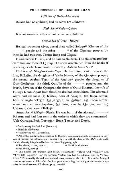 The Successors of Genghis Khan - Robert Bedrosian's Armenian ...