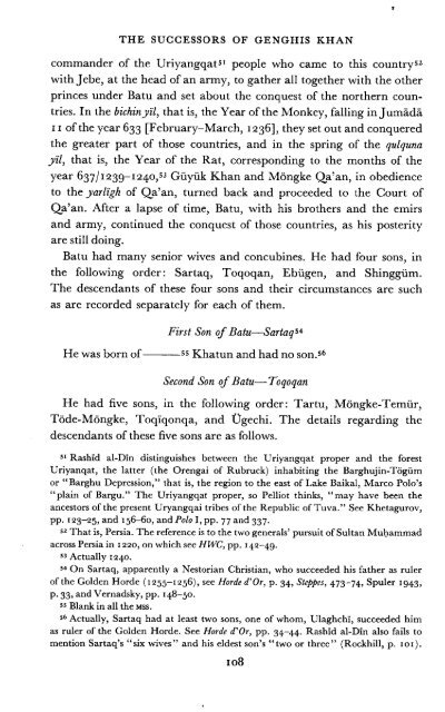 The Successors of Genghis Khan - Robert Bedrosian's Armenian ...