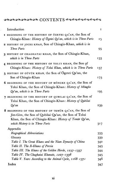 The Successors of Genghis Khan - Robert Bedrosian's Armenian ...