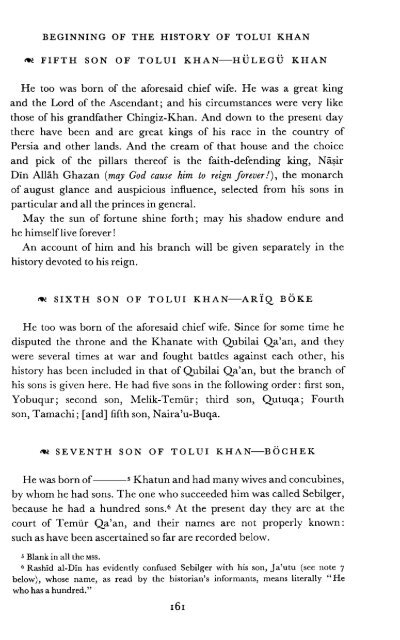 The Successors of Genghis Khan - Robert Bedrosian's Armenian ...