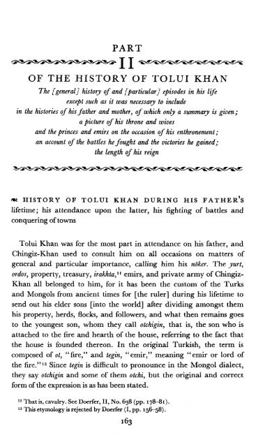 The Successors of Genghis Khan - Robert Bedrosian's Armenian ...